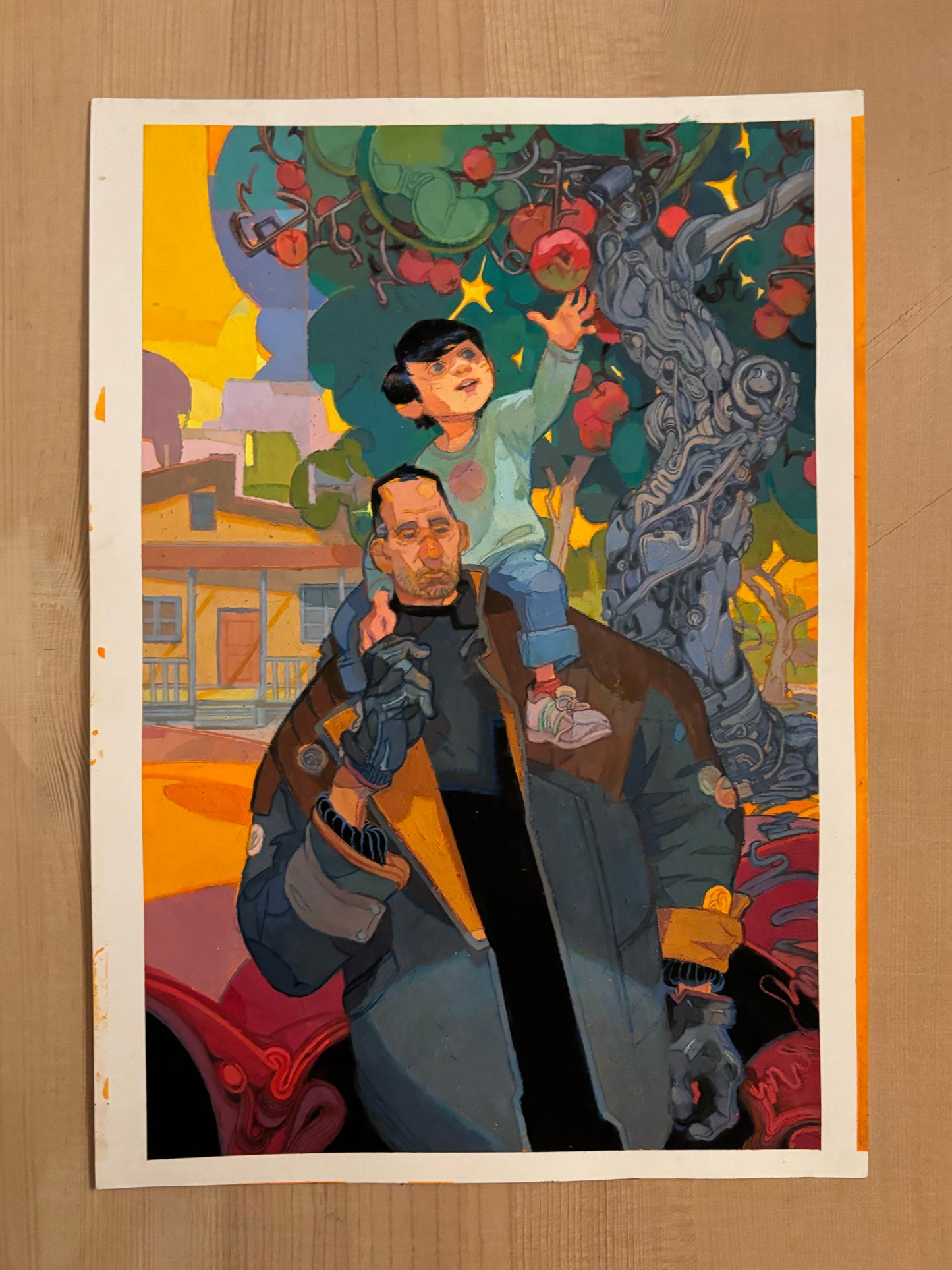 Lotus Land #4 - Original Variant Cover Art