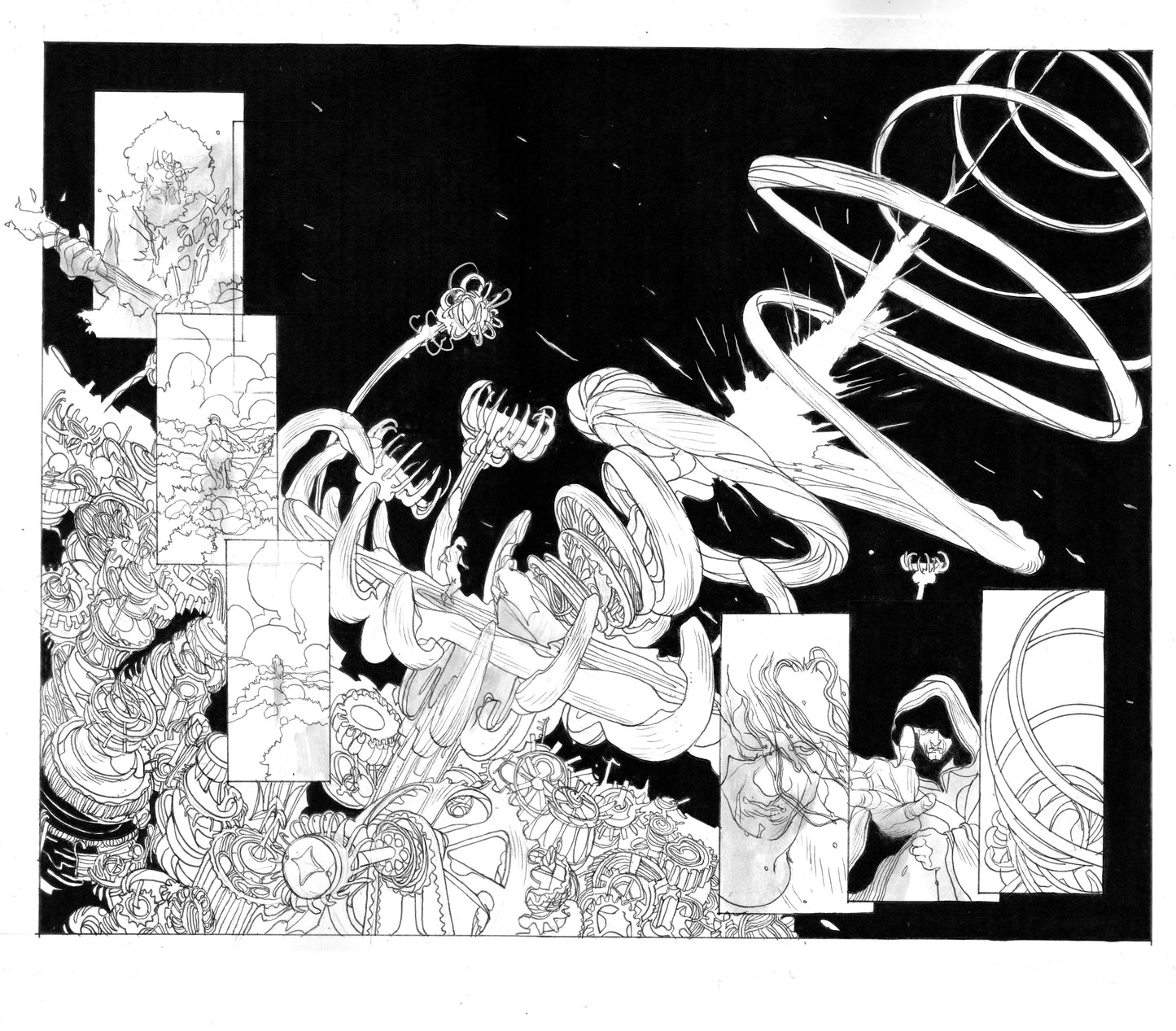 Resurrection Man: Quantum Karma - Issue 03 Page 04-05 Spread
